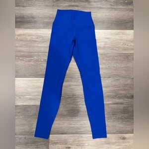 lululemon athletica Blue Leggings ONLY WORN ONCE